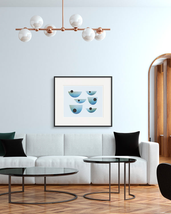 Statement-sized Drift Print by Household Art | Janet Taylor.