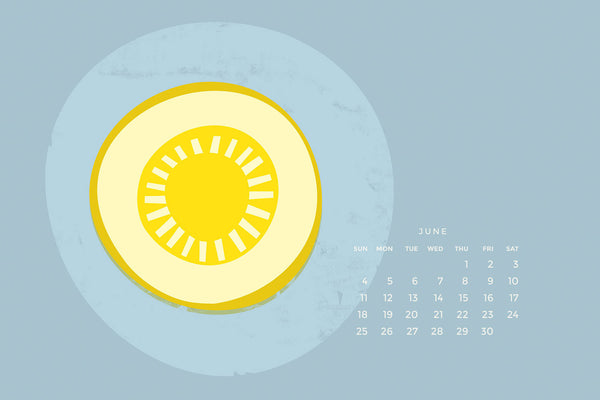 June Calendars Are Here: Let The Summer Begin