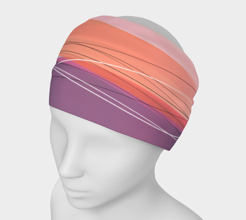 Versatile Headband–Wave Dawn