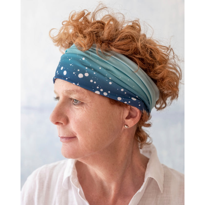 Versatile Headband–Spray Sea