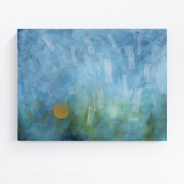‘Learning to Dance in the Rain’, a modern abstract painting by Janet Taylor | Household Art.