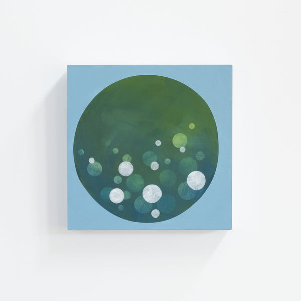 Abstract acrylic painting  from the Water + Light series by Janet Taylor | Household Art.