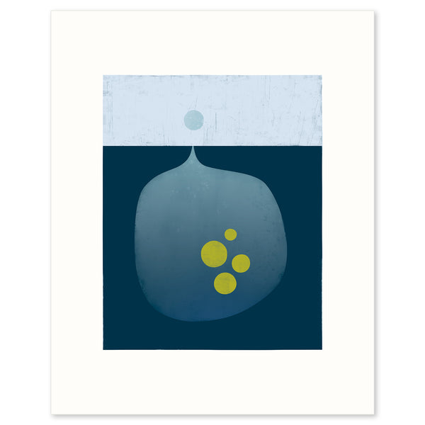 Patience, a colorful limited edition fine art print by Janet Taylor.