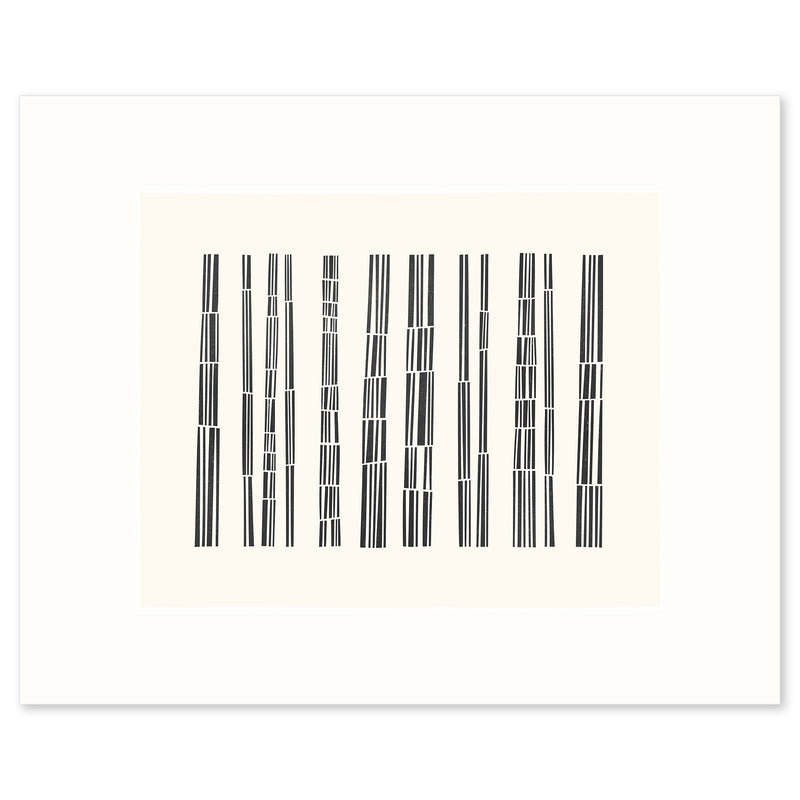 Limited Edition Print Bark Song Graphic by Janet Taylor, Household Art.